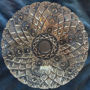 Vintage Rare Crystal Ashtray